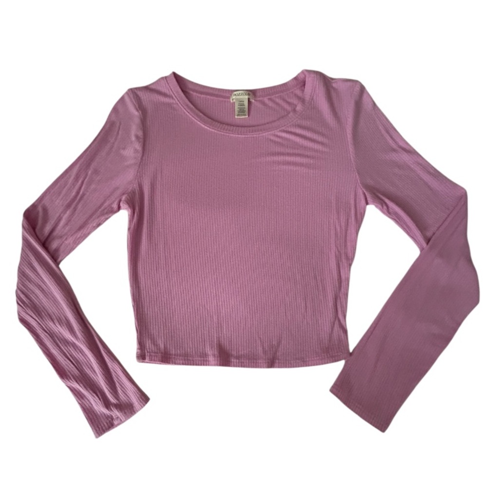 Bozzolo • Ribbed Cropped Long Sleeve Top
